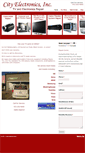 Mobile Screenshot of cityelectronics.net